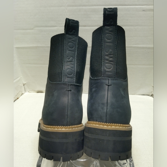 TOMS Frankie lace-up boots #8 - Picture 4 of 14